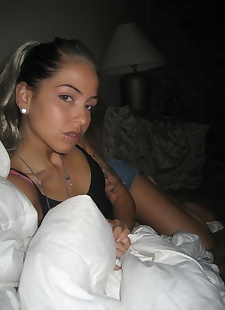  xxx pics Drunk girlfriend posing naked for her, ass , blonde 